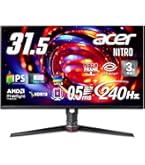 Amazon.co.jp: Acer Nitro ゲーミングモニター 31.5インチ WQHD 非光沢